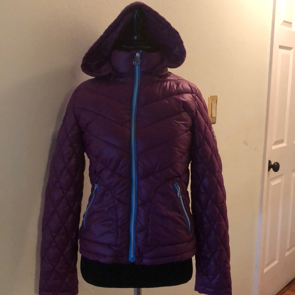 Michael kors jacket feathers